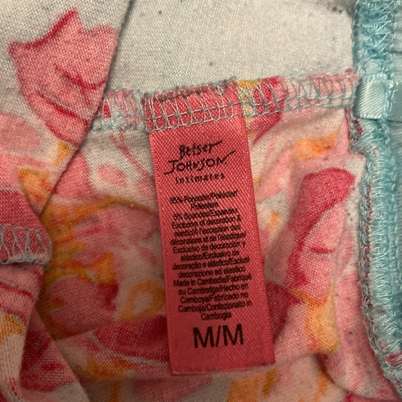 2013 Betsey Johnson Intimates PJ set size M shorts and cami - Picture 3 of 11